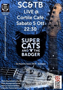 I Super Cats dal vivo al Cortile