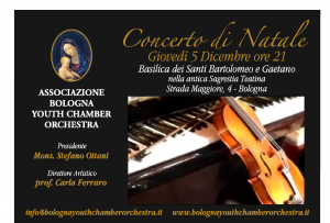 Concerto di Natale alla Basilica dei SS.Bartolomeo e Gaetano