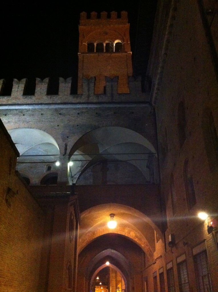 palazzo re enzo_notte