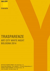 Anche Trasparenze Y per Art City White Night