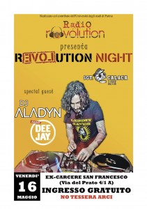 Revolution Night a Parma con Dj Aladyn