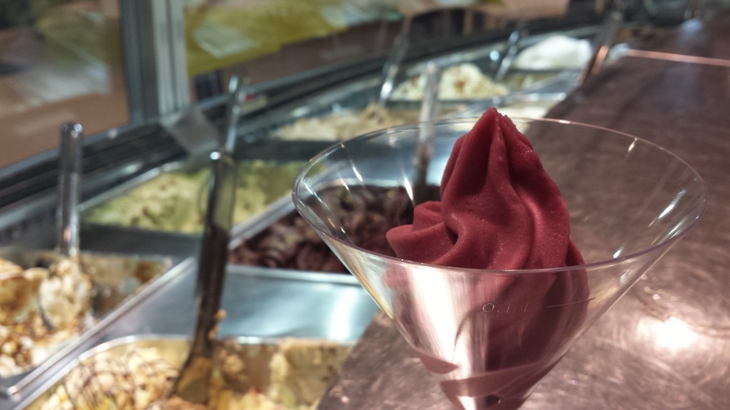 sorbetto al rosso Bologna