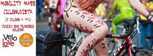 Bologna in Bici: Mobility Mass ciclo-nudista domani da Piazza San Francesco