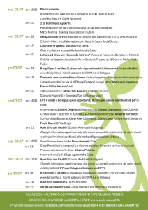 Picherle Social Garden: stasera duello letterario Romitelli-Forti