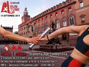 Domenica si corre per la Run Tune Up da Piazza Maggiore anche a staffetta