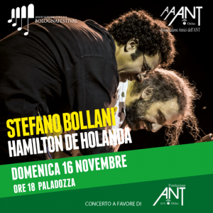 Il 16 novembre Stefano Bollani e Hamilton de Holanda al Paladozza per l’ANT