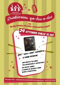 Blues & Rock’n’roll al Pane, vino e San Daniele di via Irnerio