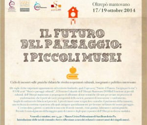 Oltrepò mantovano: 17/19 ottobre 2014 nei Piccoli Musei