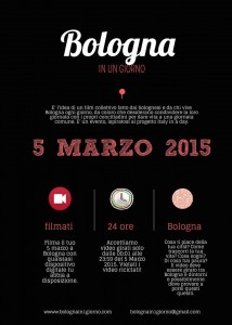Il 5 marzo si gira: Bologna in 1 giorno, il social movie bolognese