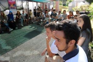 BOLOGNA - SERRE GIARDINI MARGHERITA, IL PRIMO GIORNO DEL CAMPO ESTIVO PER GIOVANI STUDENTI "IL GIARDINO DELLE IMPRESE" ORGANIZZATO DALLA FONDAZIONE MARINO GOLINELLI CHE DURERA' FINO AL 9 LUGLIO - UFFICIO STAMPA FMG