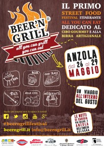 Beer’n’Grill il primo Street Food Festival itinerante ad Anzola