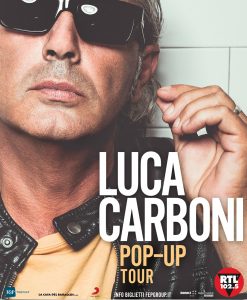 LUca Carboni in Pop Up Tour