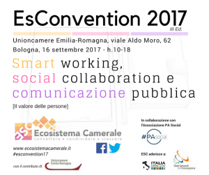 #EsConvention17. Una giornata dedicata a Comunicazione pubblica, smart working e innovazione