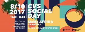 CVSocial​ ​Day: ​ ​Artigianato,​ ​Laboratori,​ ​Street​ ​Art,​ ​Musica,​ ​Associazionismo
