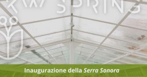 Inaugurazione Serra Sonora ai Giardini Margherita