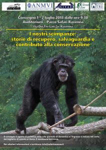 Salvaguardia della Biodiversità. I nostri scimpanzé: un convegno