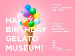 IL GELATO MUSEUM FESTEGGIA 6 ANNI CON UNA MOSTRA e UNA GIORNATA DI FESTA