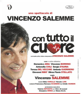 Con tutto il cuore, Vincenzo Salemme torna in scena al Teatro Celebrazioni