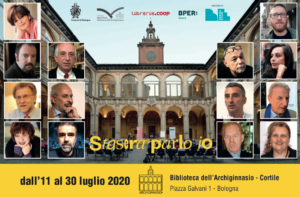 Bologna Estate 2020, dall’11 al 30 luglio torna la rassegna letteraria “Stasera parlo io all’Archiginnasio”