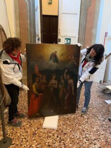 Al via il restauro del dipinto di Lavinia Fontana selezionato  nell’ambito del concorso Opera Tua 2023 