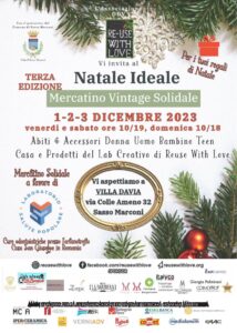 Mercatino solidale a Sasso Marconi di Reuse with Love
