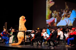 AL DUSE FILMUSIC, CONCERTO IN MASCHERA DELL’ ORCHESTRA SENZASPINE