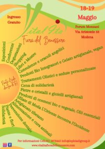 Vitalità e Benessere: un weekend di  eventi e solidarietà