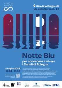NOTTE BLU A BOLOGNA: Il CANALE DI RENO SI ILLUMINA PER UNA SERATA SPECIALE