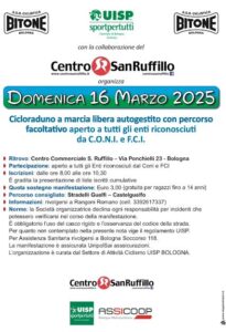 Cicloraduno a marcia libera il 16 marzo!