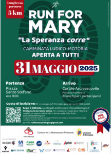 Run for Mary 2025. Camminata/corsa non competitiva