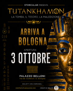Tutankhamon a Bologna: a Palazzo Belloni la mostra sul Faraone Bambino